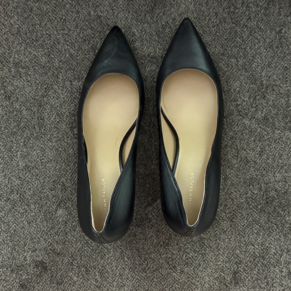 Ann Taylor Black Heels